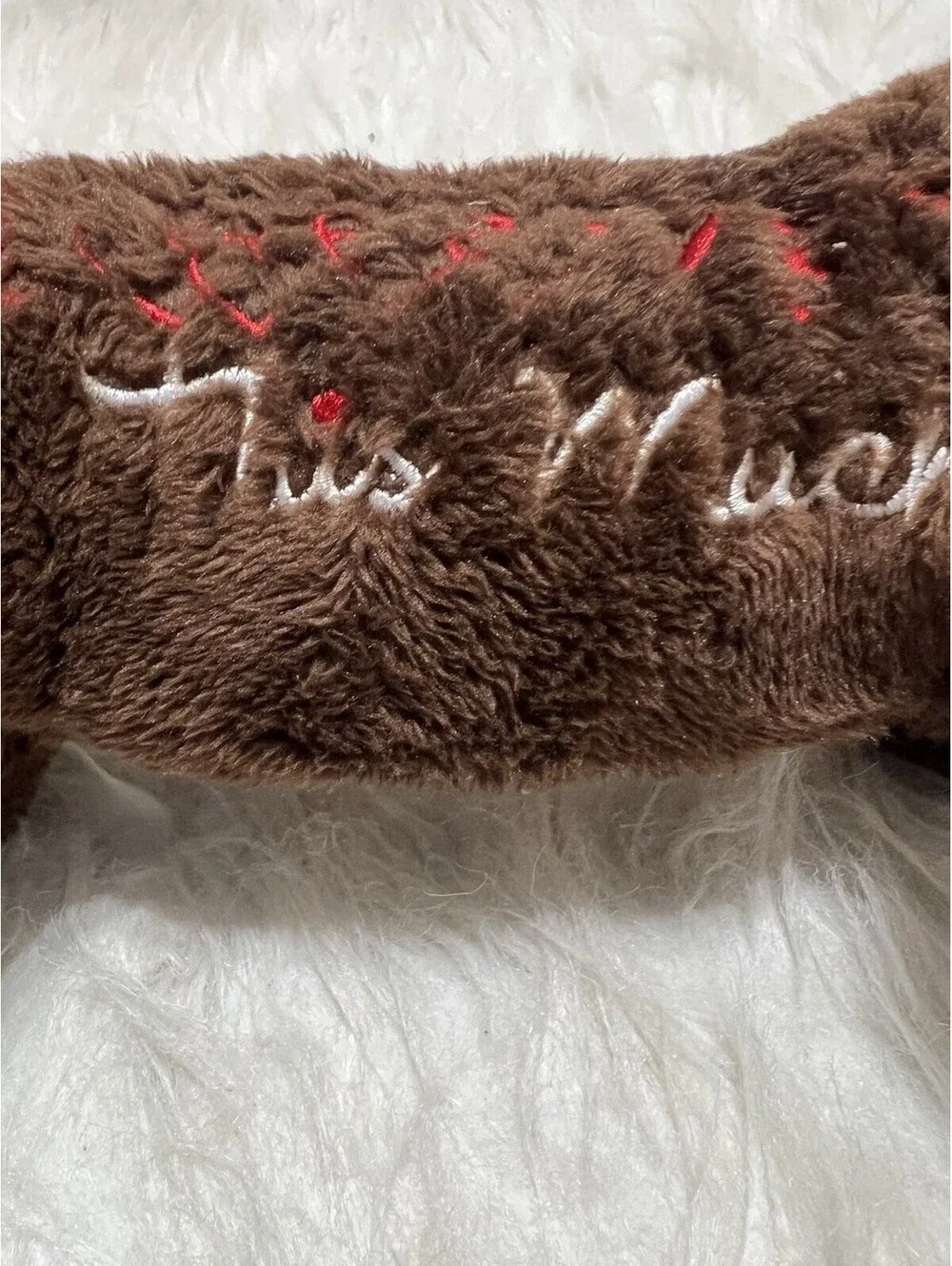 Dandee Musical Plush Dachshund Dog “I Love You This Much”